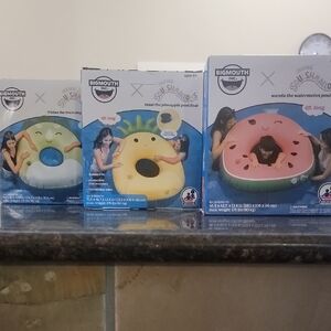 BigMouth Kids Yellow Pineapple Pool Float - Kids Swim